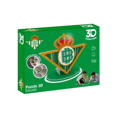 Puzzle Écusson 3D Real Betis Balompié