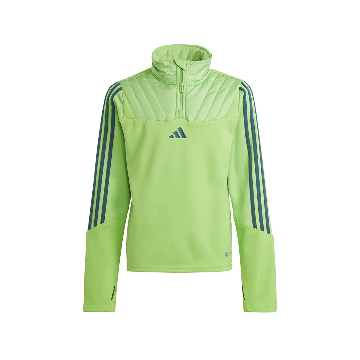 Felpa adidas Tiro 23 Club Winter Nino Semi Lucid Lime Arctic Night Futbol Emotion