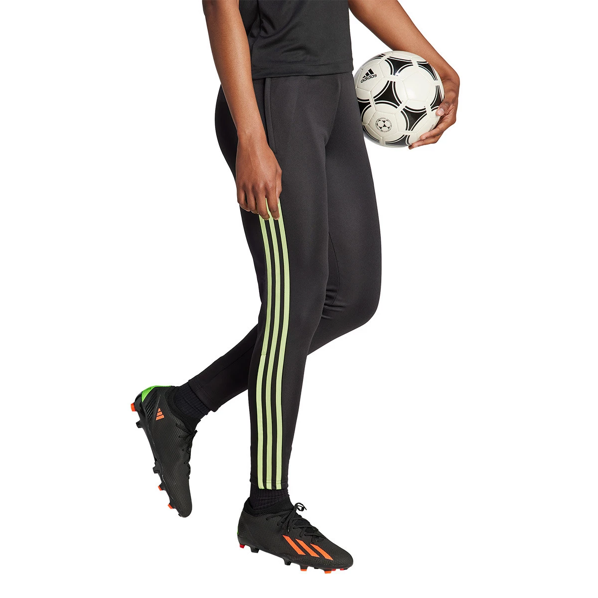 Long pants adidas Tiro 23 League Training Mujer Black-Pulse Lime