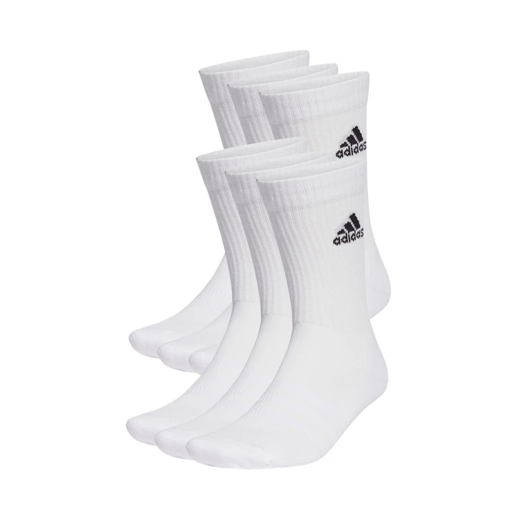 calcetines-adidas-sportwear-crew-6-pares-whiteblack-0