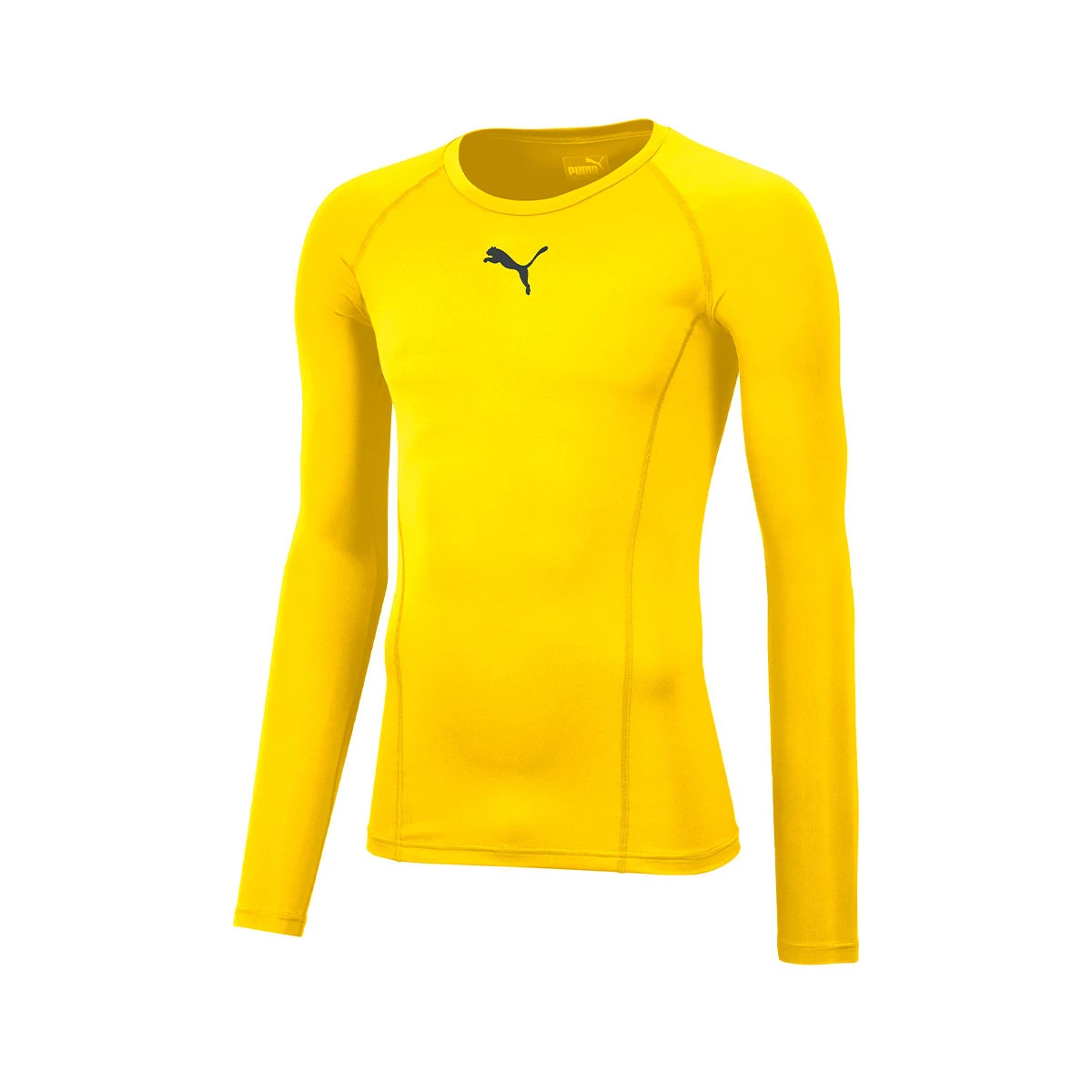 Maglia Puma Termica Liga m l Cyber Yellow Futbol Emotion