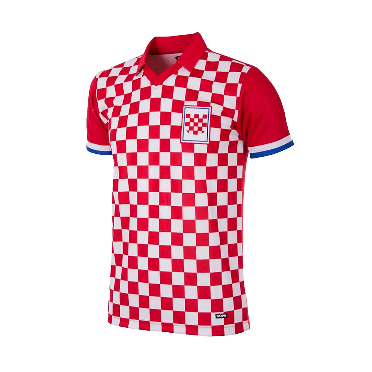 Jersey COPA Croatia 1990 Retro Football Red-White - Emotion