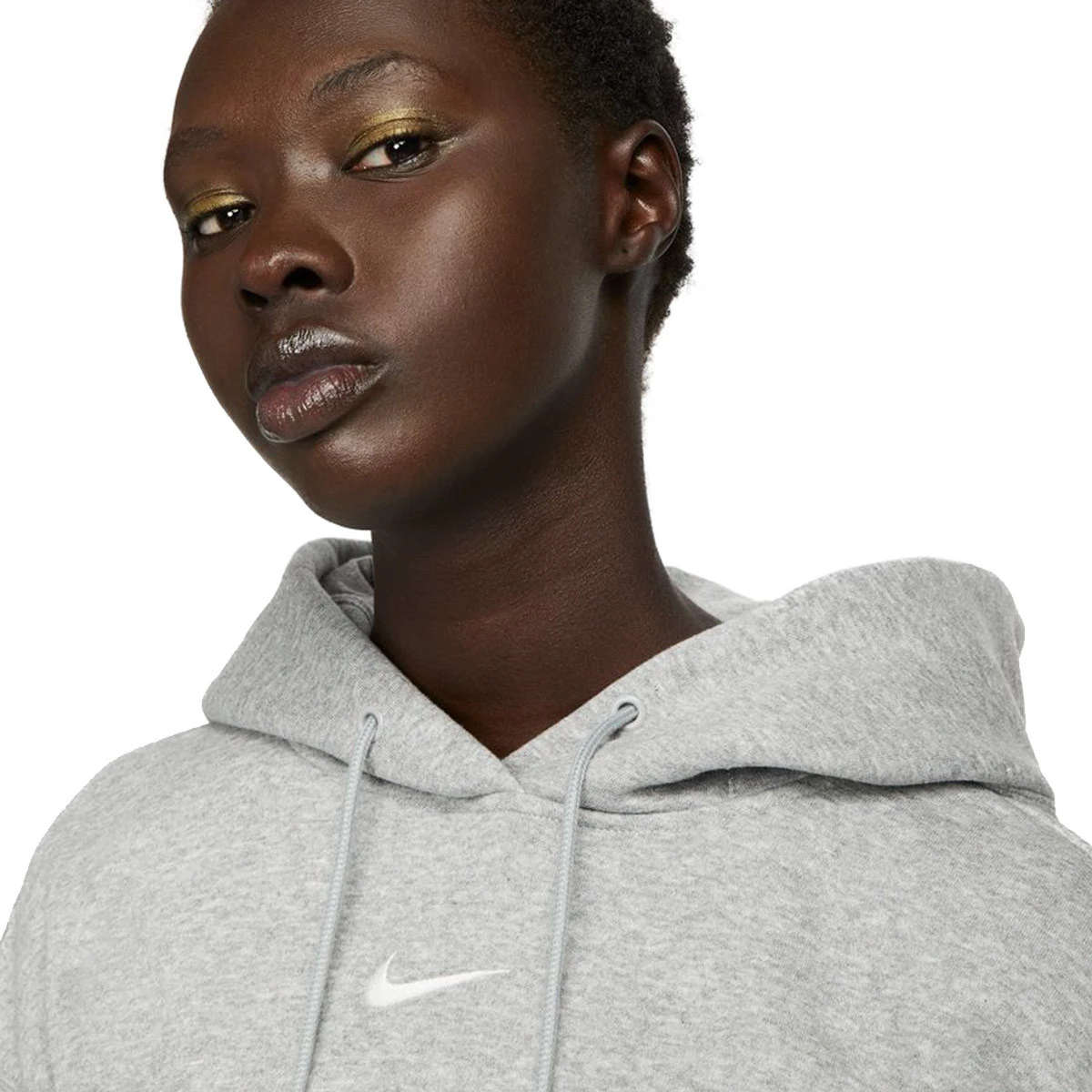 Sweatshirt Nike Sportswear Phoenix Fleece Mulher Grey - Fútbol Emotion