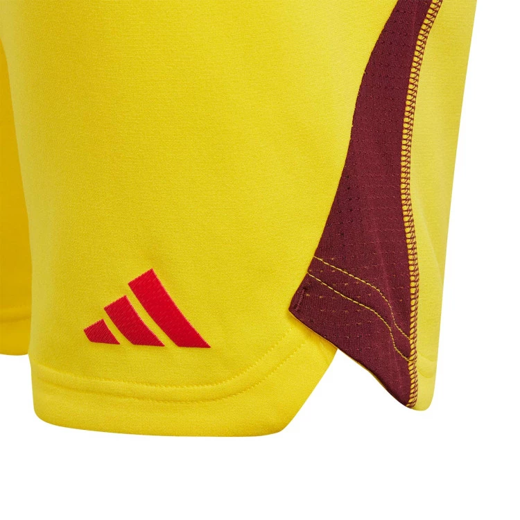 pantalon-corto-adidas-as-roma-primera-equipacion-portero-2023-2024-nino-yellow-maroon-3