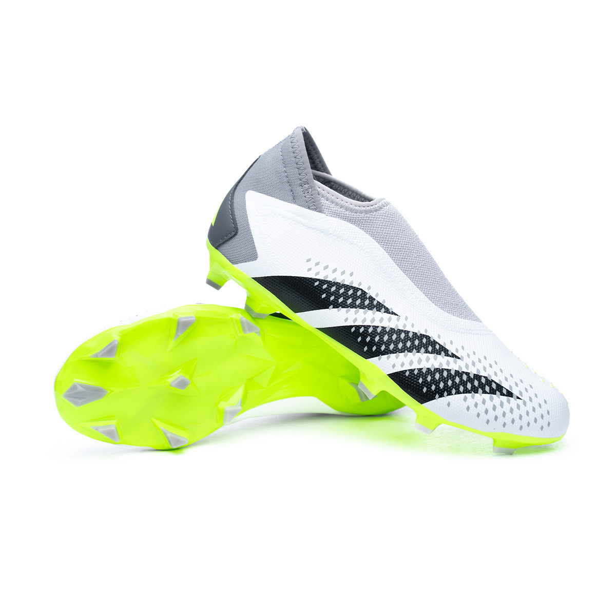 Football Boots lemon Emotion Accuracy.3 adidas white-Core Ftwr black-Lucid Fútbol - Predator LL FG