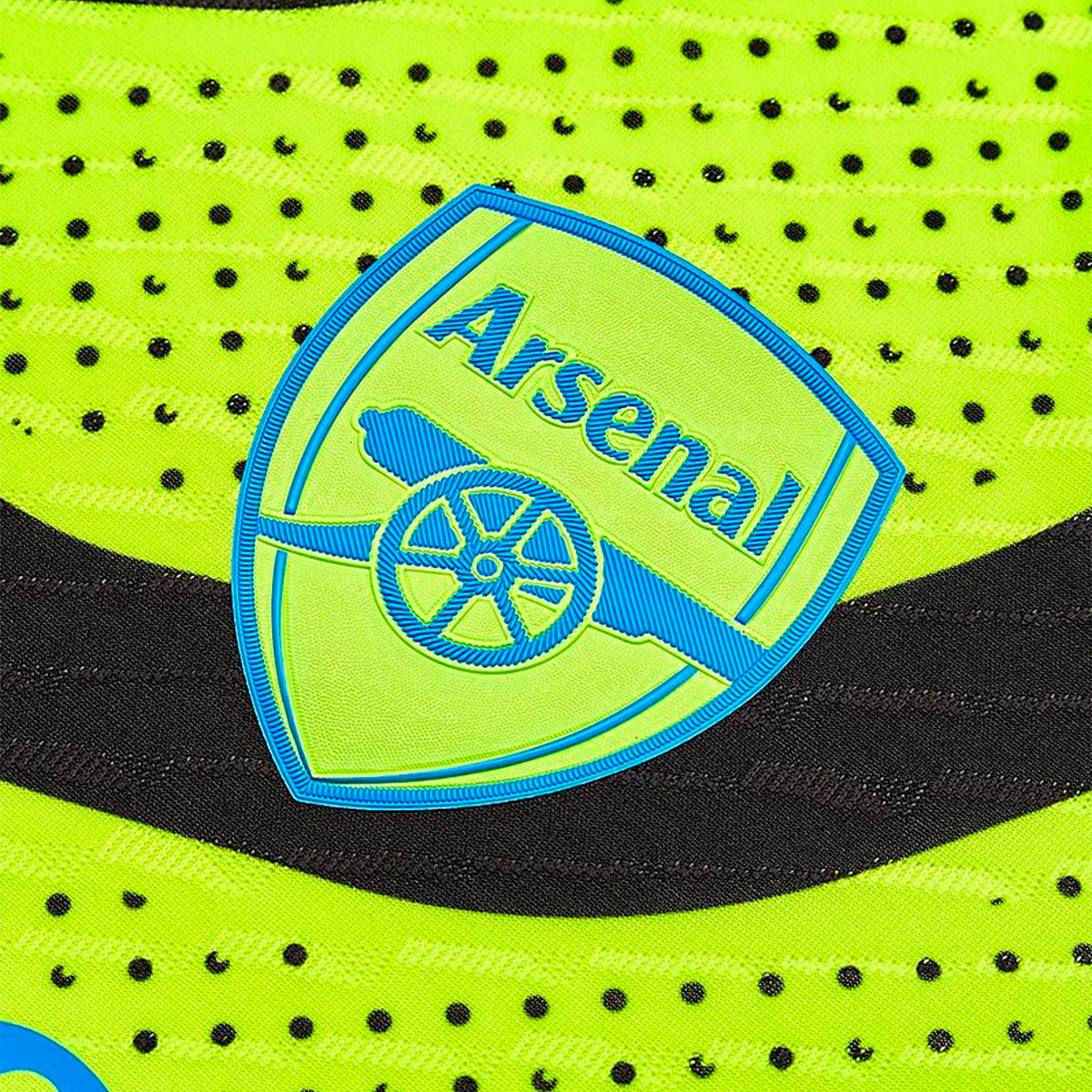 Jersey adidas Arsenal FC Away Jersey Authentic 2023-2024 Solar Yellow-Black  - Fútbol Emotion