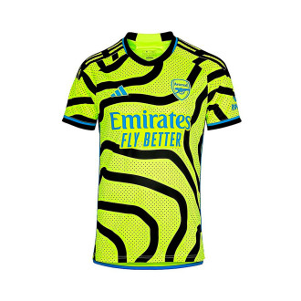 adidas 2022-23 Real Madrid Third Jersey - Black- Pulse Lime