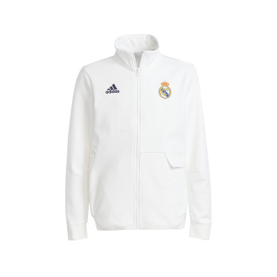 Sudadera adidas Real Madrid blanca