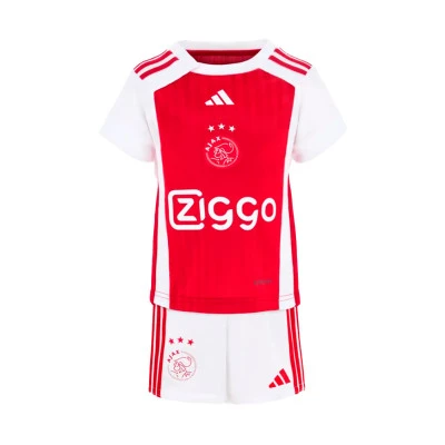 Conjunto Ajax de Amsterdam Primeiro Equipamento 2023-2024 Bebé