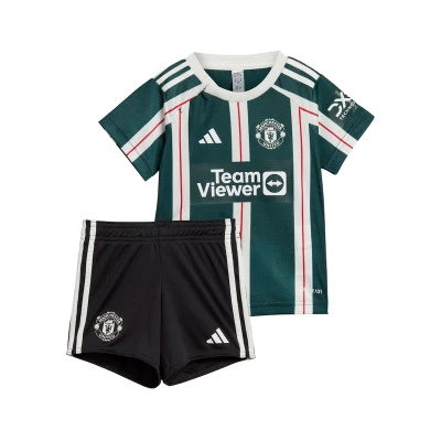 Manchester United FC Segunda Equipación 2023-2024 Bebé Kit