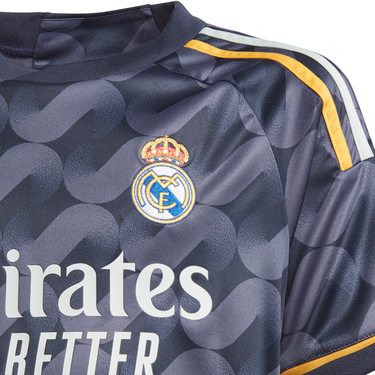 Camiseta adidas Real Madrid CF Segunda Equipación 2023-2024 Niño Legend Ink  - Fútbol Emotion