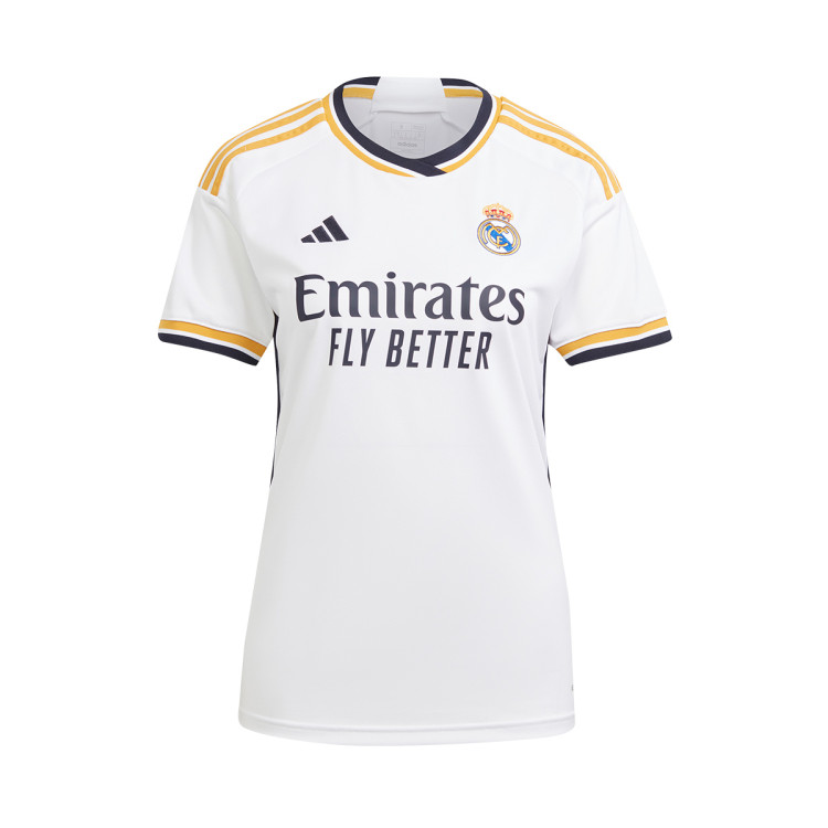 Dres adidas Real Madrid Primera Equipación 20232024 Mujer Bijelo