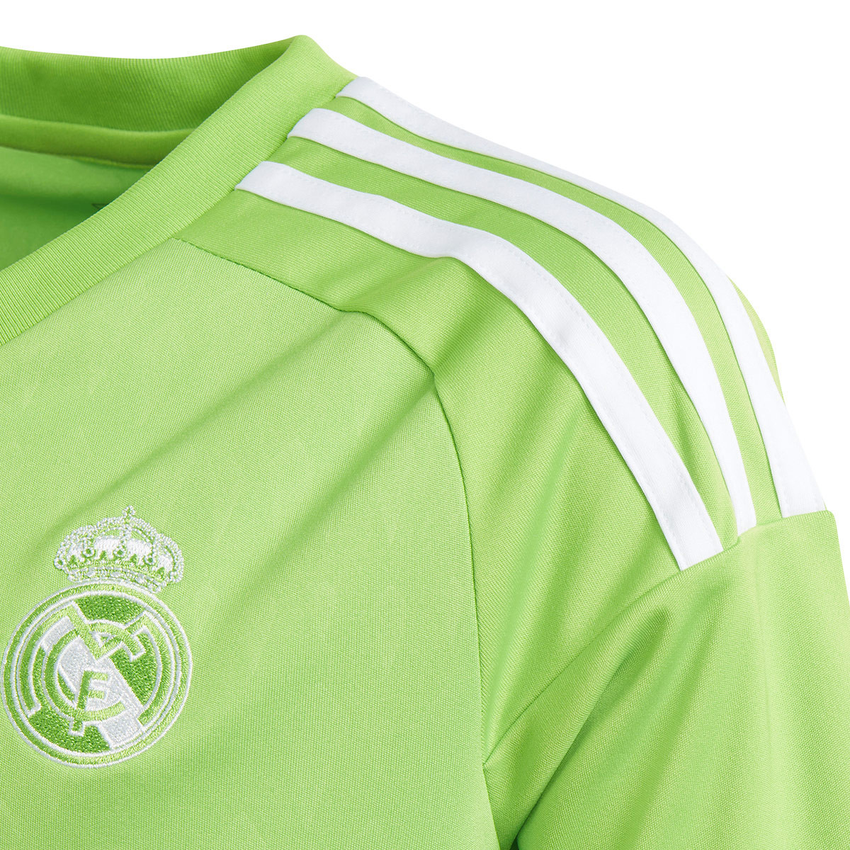 Kit adidas Kids Real Madrid Goalkeeper Home Jersey 2023-2024 Team Semi  Solar-Green - Fútbol Emotion