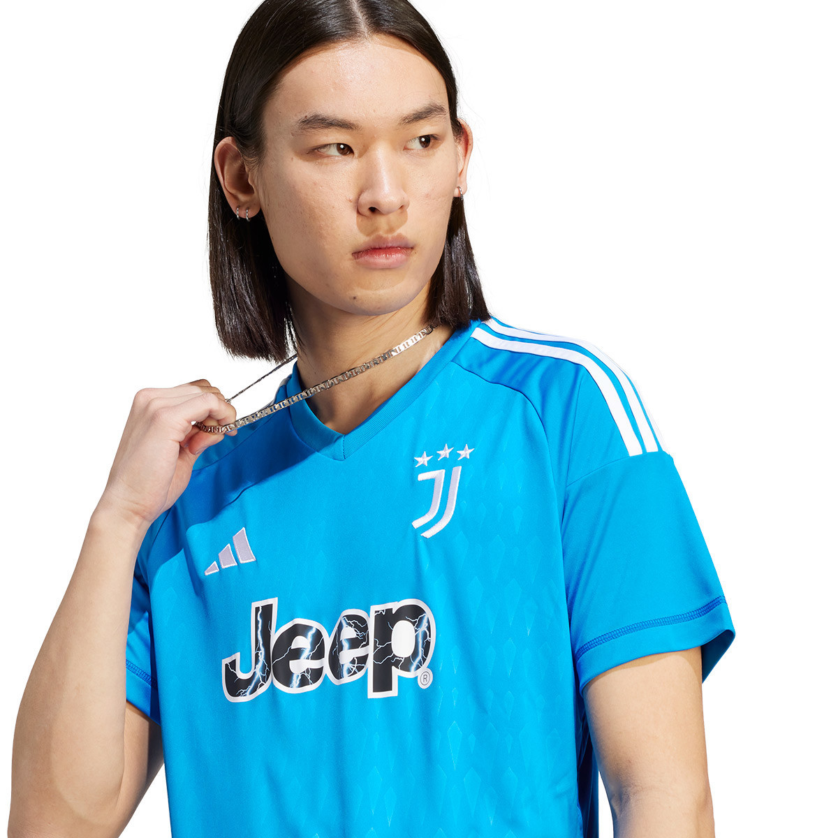 Adidas 2023-2024 Juventus Home Goalkeeper Shirt (Blue)