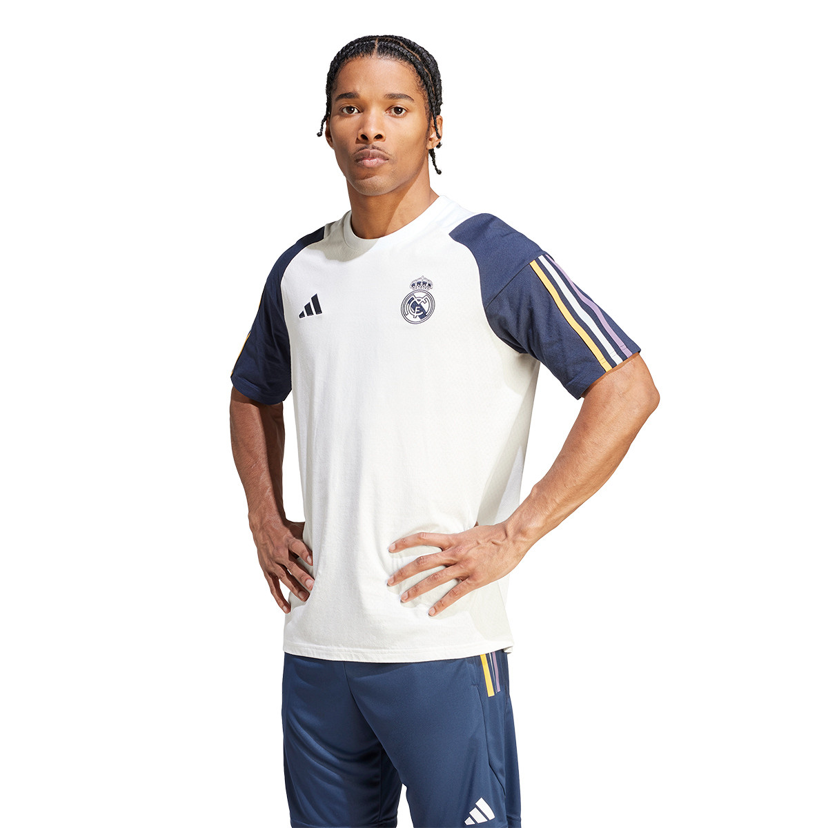 Campeonato ropa interior insondable Jersey adidas Real Madrid Training 2023-2024 White - Fútbol Emotion
