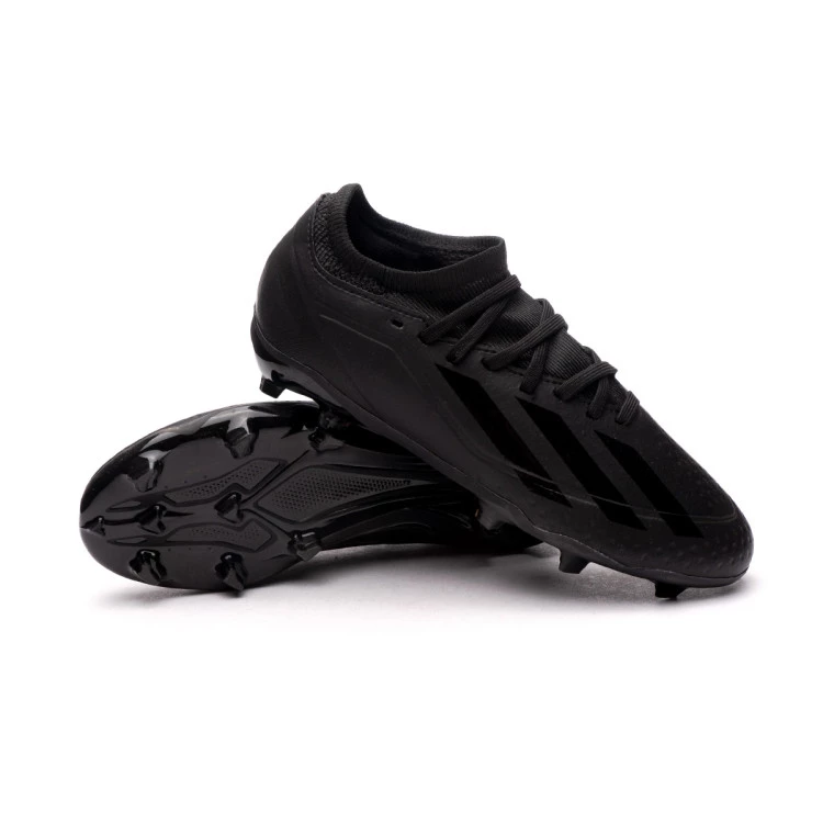 Football Boots adidas Kids X Crazyfast.3 FG Black Futbol Emotion