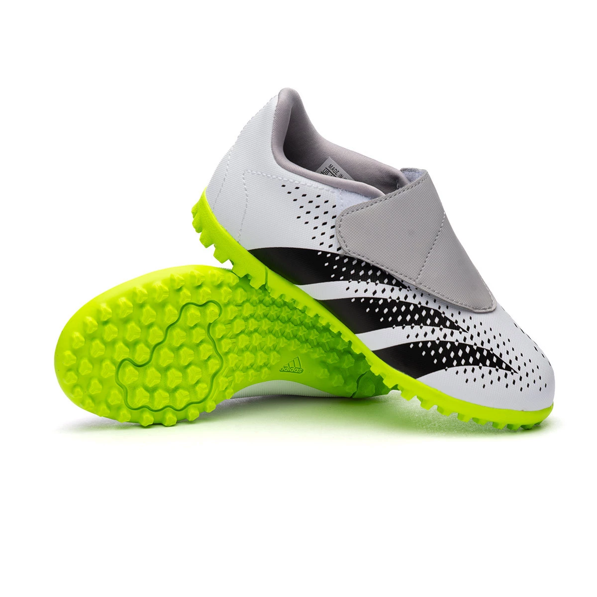 adidas Predator Accuracy.4 Moqueta blanco botas de fútbol niño