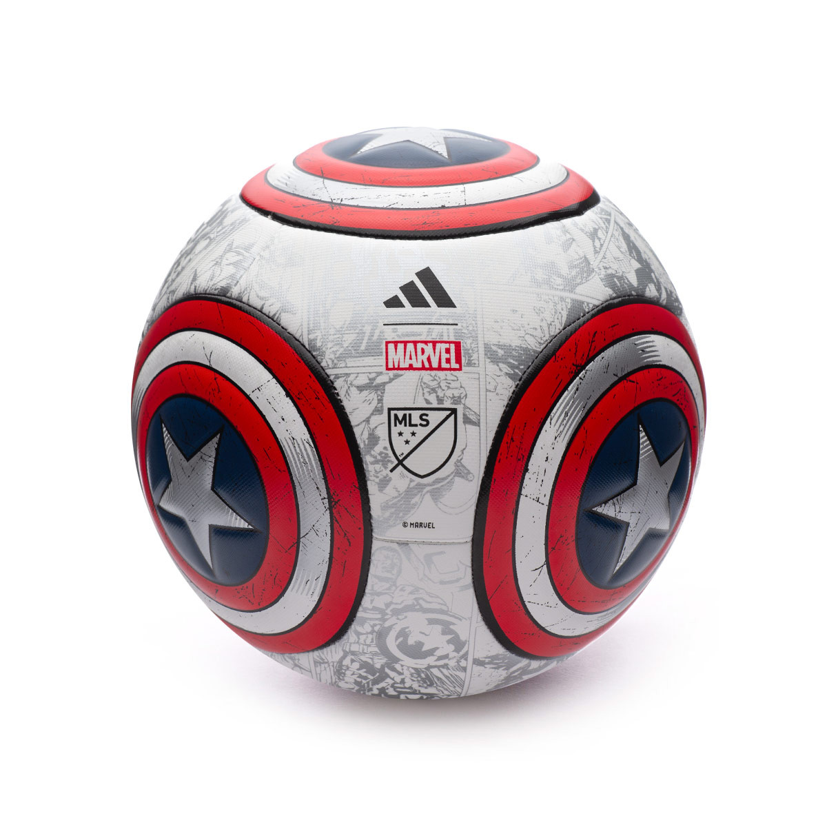 Bal adidas Réplica Major Soccer League (MLS) 20232024 WhiteSilver Met