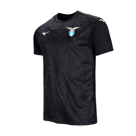 Jersey Mizuno Kids Lazio Goalkeeper Home Jersey 2023-2024 Black ...