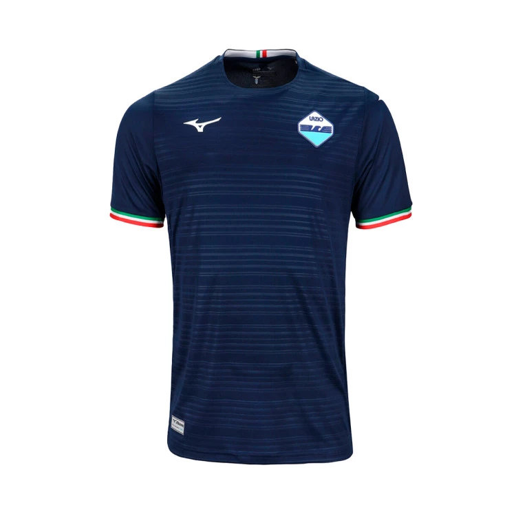 Maglia Mizuno Lazio Seconda Divisa 2023 2024 Bambino Navy Futbol Emotion