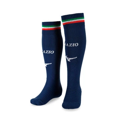 Kids Lazio Away Kit Socks 2023-2024 Football Socks