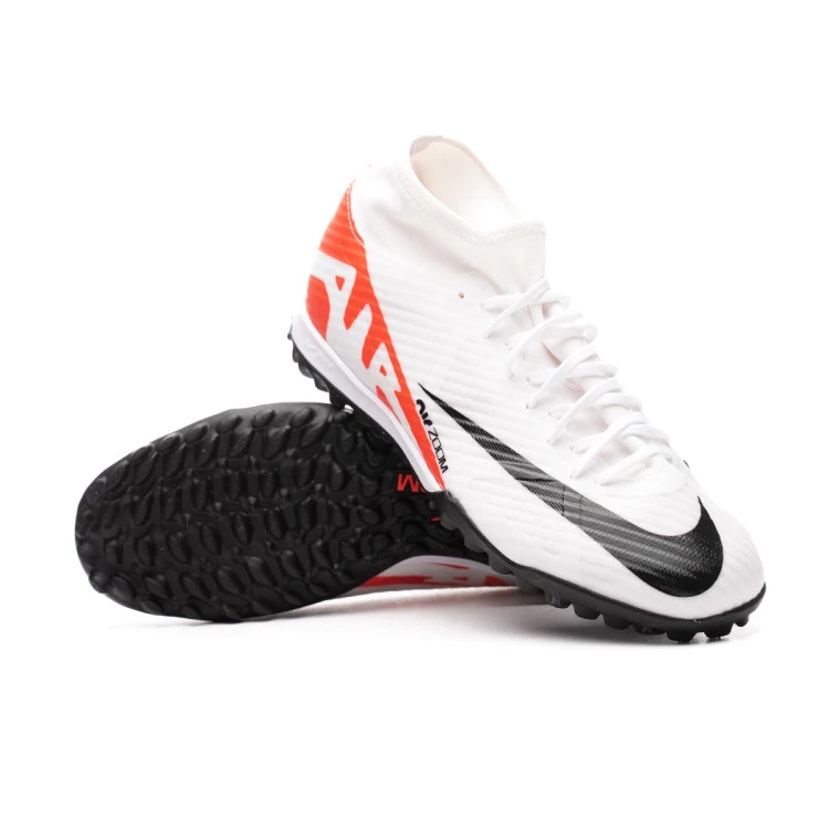 Chaussure de football Nike Air Zoom Mercurial Superfly 9 Academy Turf Brt Crimson Black White Futbol Emotion