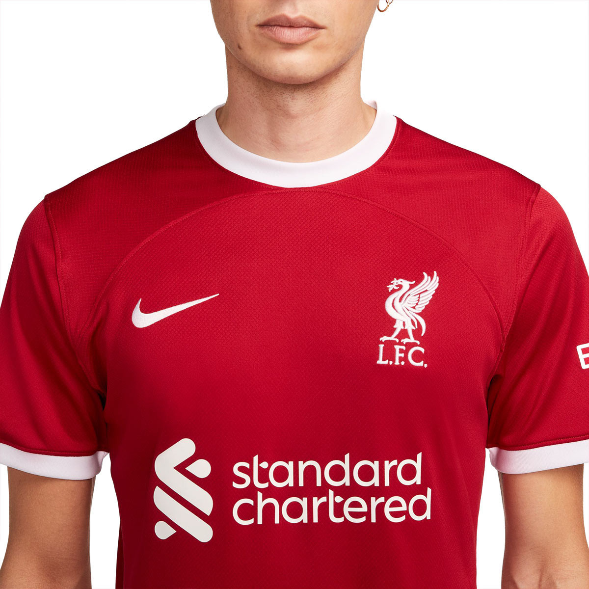 Camiseta Nike Liverpool FC Primera Equipación 20232024 Gym RedWhite