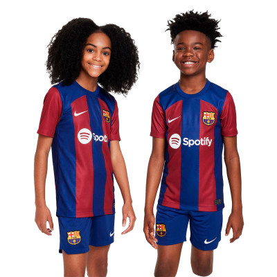 Kids FC Barcelona Home Jersey 2023-2024 Jersey