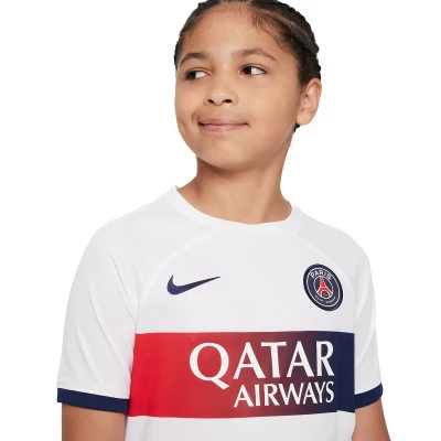 Camisola Paris Saint-Germain Segundo Equipamento 2023-2024 Criança