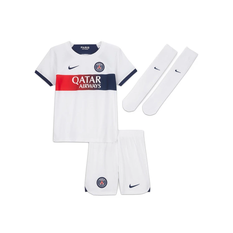 conjunto-nike-paris-saint-germain-segunda-equipacion-2023-2024-nino-white-midnight-navy-2