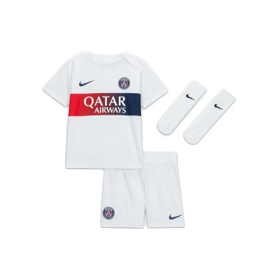 Conjunto Paris Saint-Germain Segunda Equipación 2023-2024 Bebé