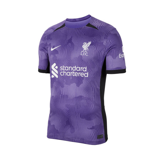 Maglia Nike Liverpool FC Terza Divisa 2023 2024 Space Purple White Fútbol Emotion