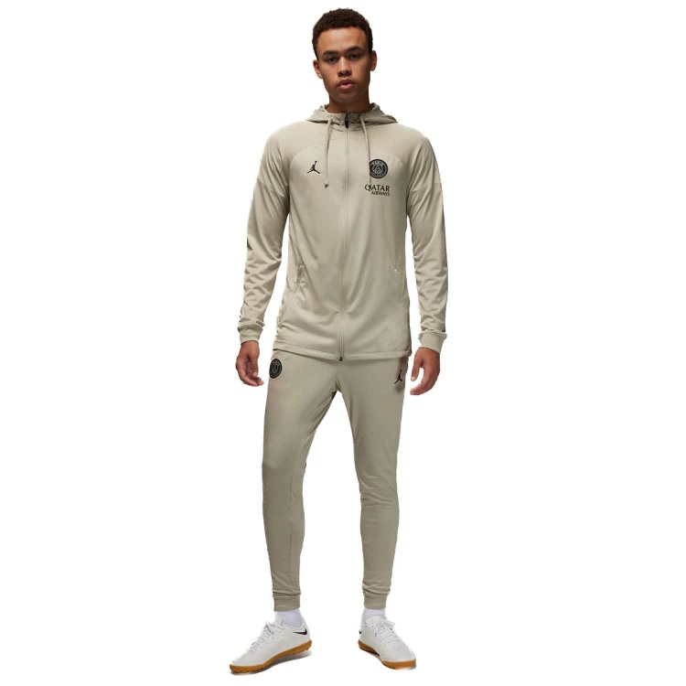 Tracksuit Jordan Paris Saint Germain x Jordan Training 2023 2024 Stone Stone Black Futbol Emotion