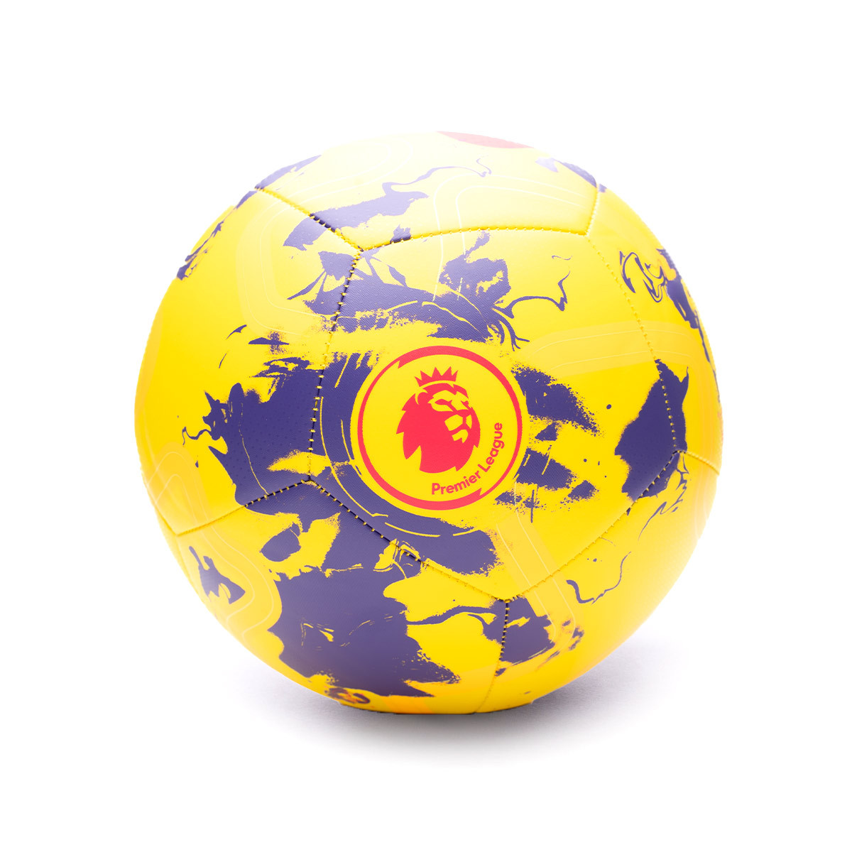 Bola de Futebol Nike Oficial Premier League Temp. 2023-2024 Hi-Vi  Yellow-Purple - Fútbol Emotion