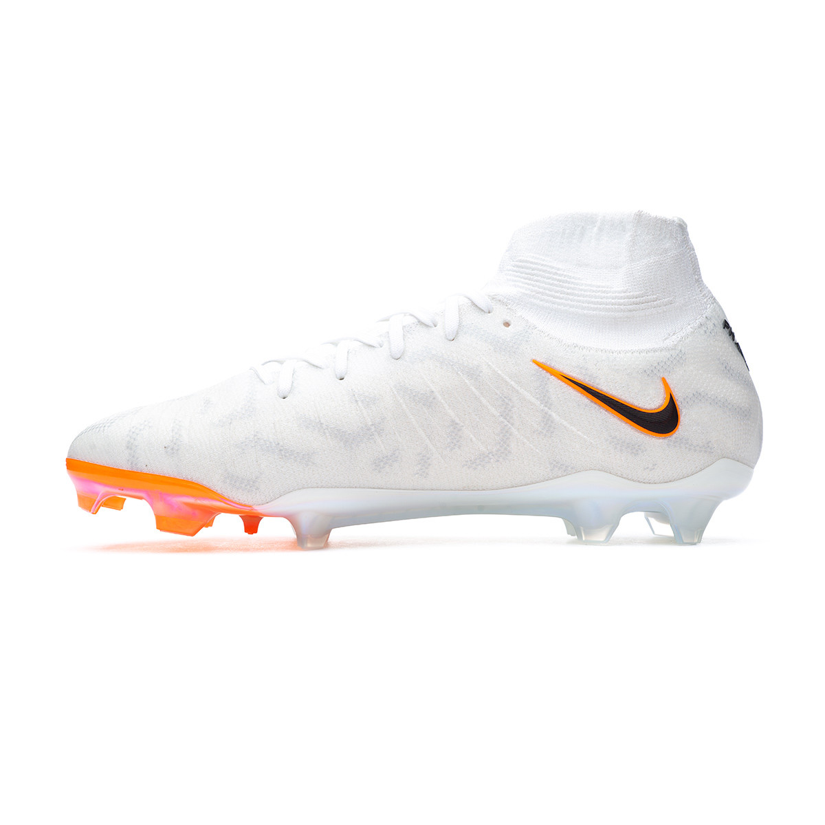 Scarpe Nike Phantom Luna Elite FG White Black Total Orange Fútbol Emotion