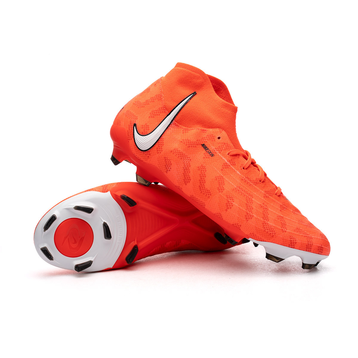 Chaussure de foot Nike Phantom Luna Pro FG Bright Crimson-White - Fútbol  Emotion