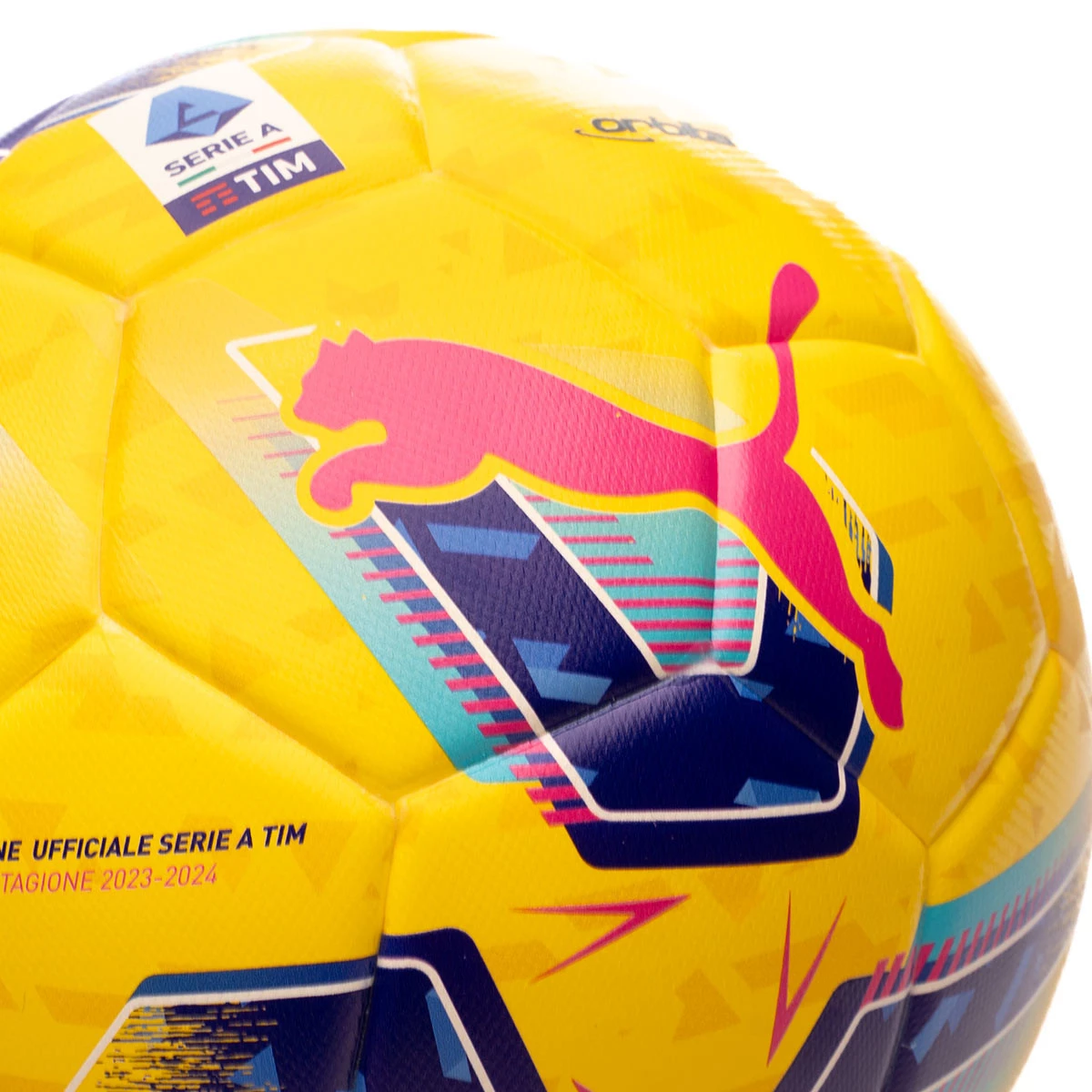 Ball Puma Serie A 2023-2024 Pelé Yellow-Blue Glimmer-Multi Colour - Fútbol  Emotion