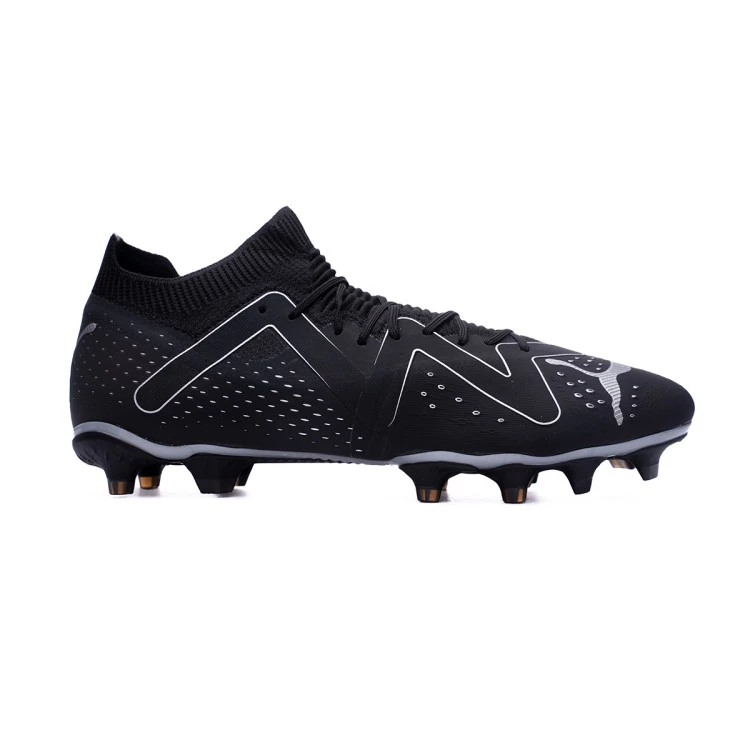 Zapatos de futbol Puma Future Match FG AG Black Silver Futbol Emotion