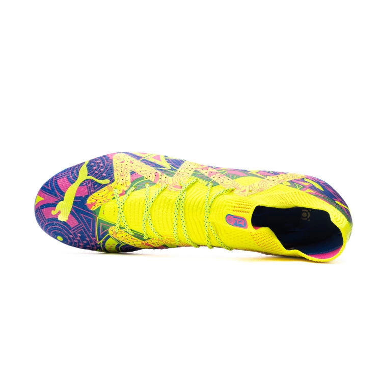 bota-puma-future-ultimate-energy-fgag-ultra-blue-yellow-alert-luminous-pink-4