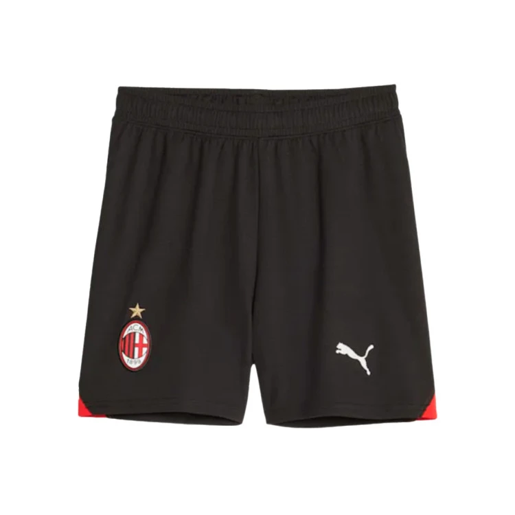 pantalon-corto-puma-ac-milan-primera-equipacion-2023-2024-nino-puma-black-for-all-time-red-0