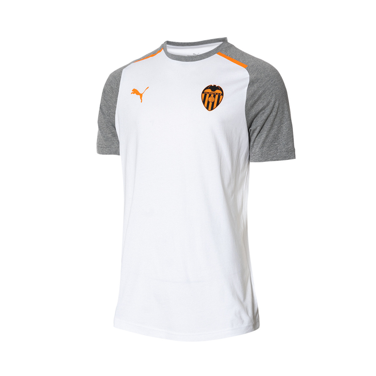Camisola Puma Valencia CF Fanswear 20232024 WhiteBlackRickie Orange
