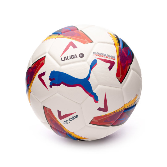 Ball Puma LaLiga Replica 20232024 Whitemulti colour Fútbol Emotion