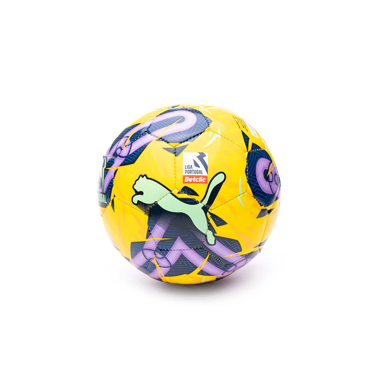 Ball Puma Orbita Mini Primeira Liga 2023-2024 Pelé Yellow-Multi Colour