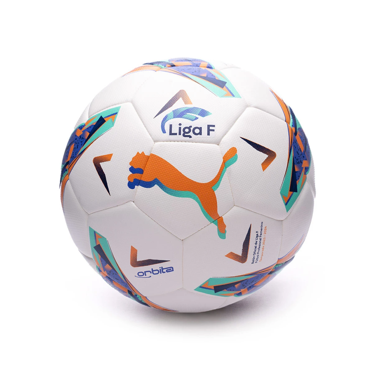Ball Puma LaLiga F 2023-2024 Puma White-Multicolour - Fútbol Emotion