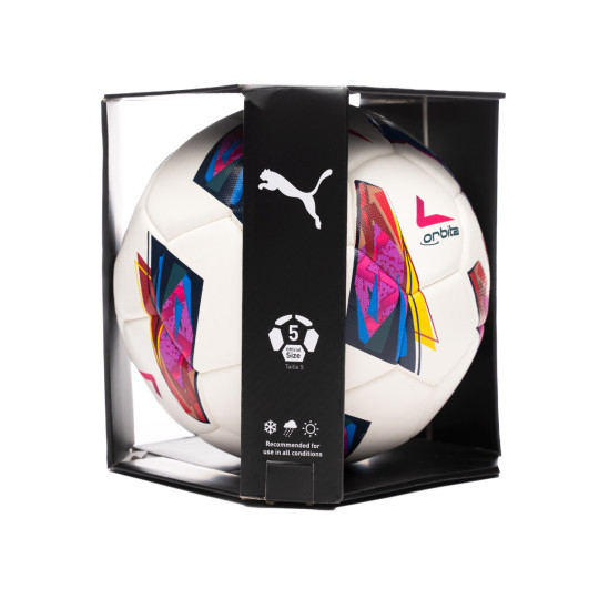 Ball Puma Orbita LaLiga 2023-2024 Box White-Multi Colour - Fútbol Emotion