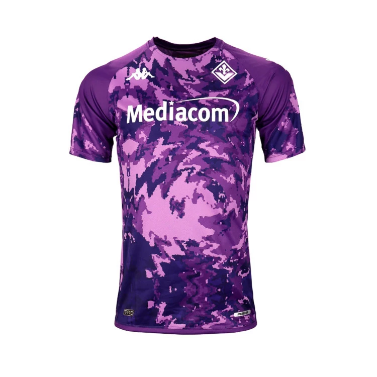 Camiseta Kappa Acf Fiorentina Pre Match Violet F Tbol Emotion