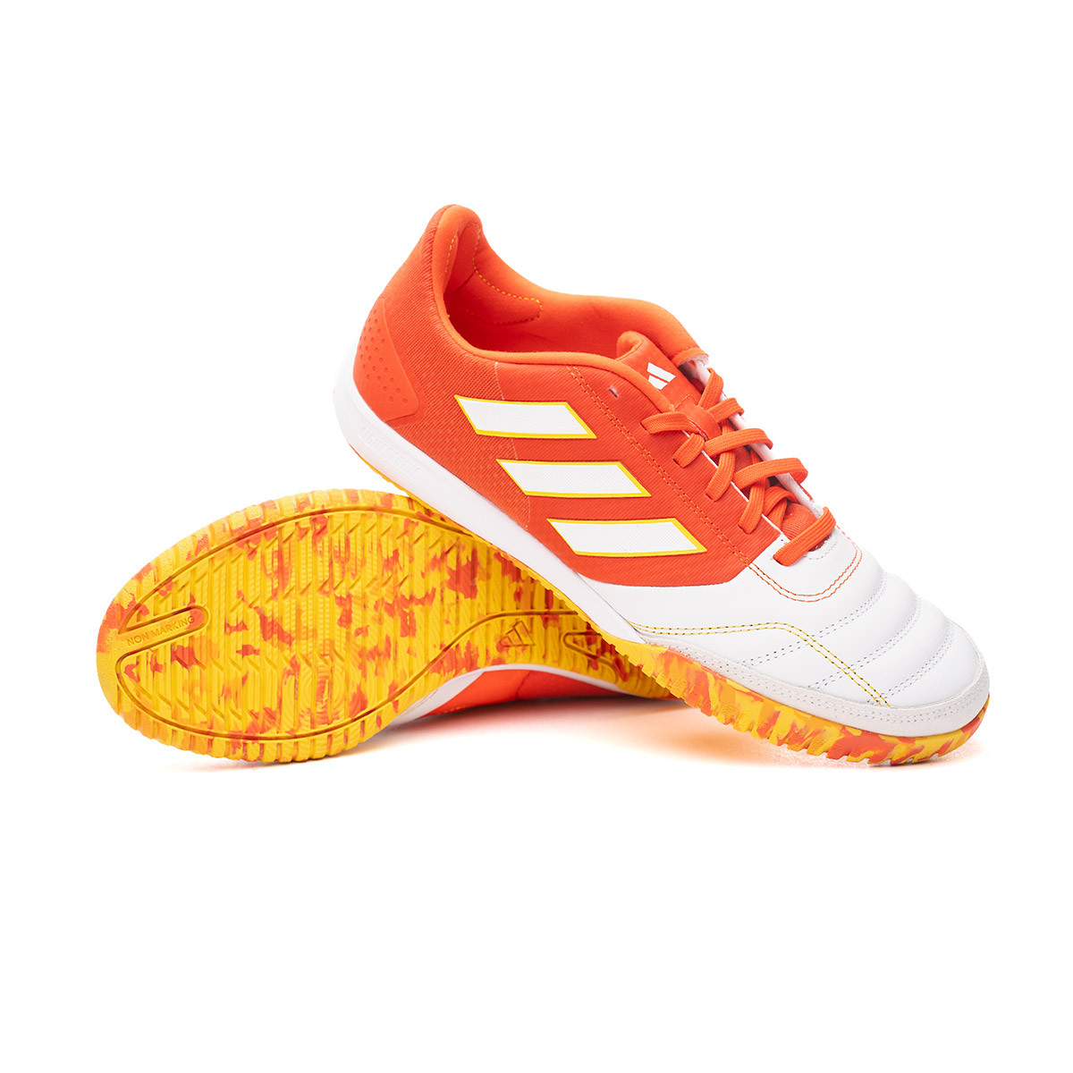 Indoor Fútbol Sala Emotion Bold Gold - Orange-Ftwr Competition Top White-Bold boots adidas