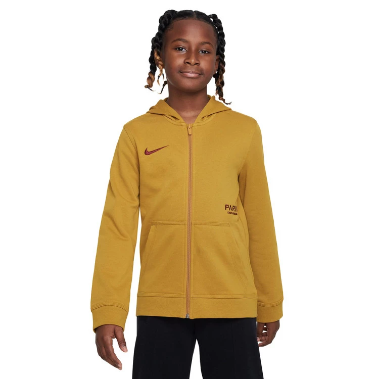 chaqueta-nike-paris-saint-germain-fc-fanswear-2023-2024-nino-gold-sueder-team-red-no-sponsor-0