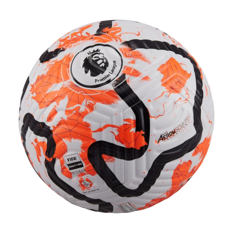 Ball Nike Official Premier League 2023 2024 White Orange Black Futbol Emotion