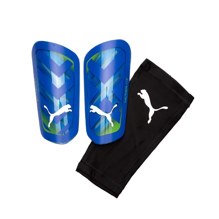 espinillera-puma-ultra-flex-sleeve-ultra-blue-pro-green-0